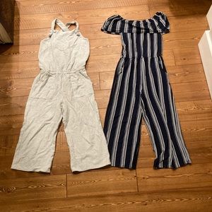 Girls jumpsuit lot